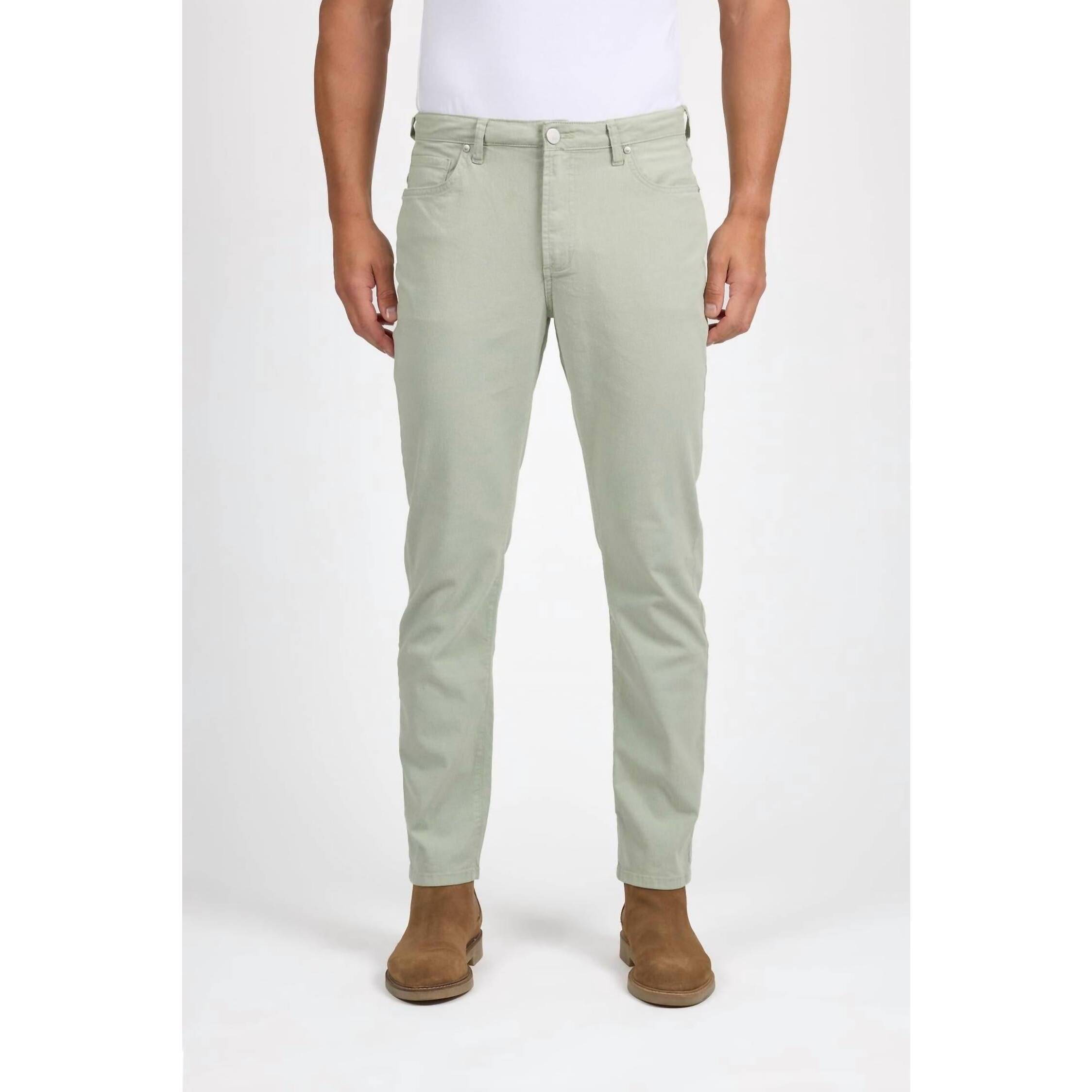 New Monfrere Brando Slim Fit Jean In Mineral Green